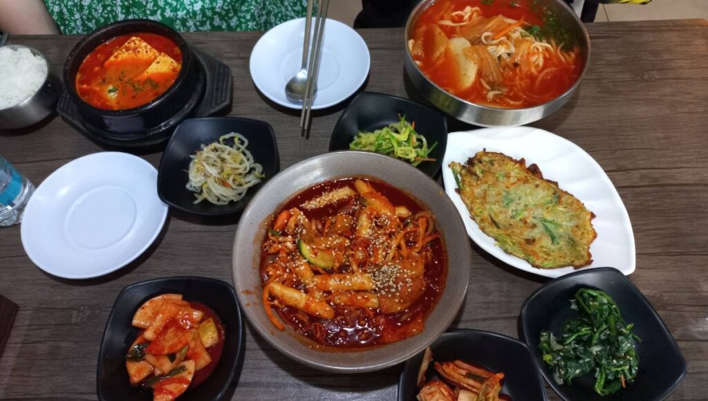 Comida coreana, un choque de sabores en el paladar.