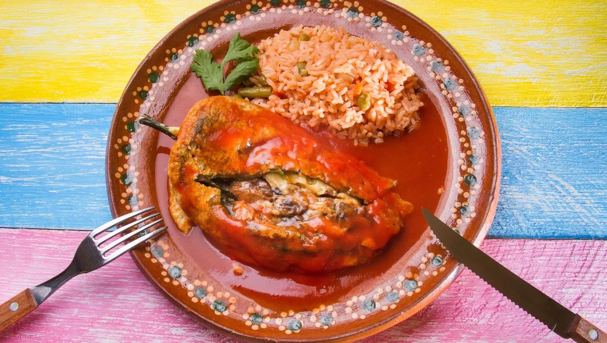 Receta para preparar chile relleno de atún.