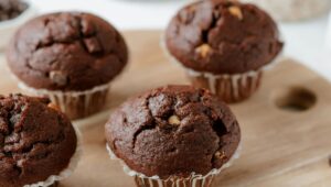 Muffins de chocolate