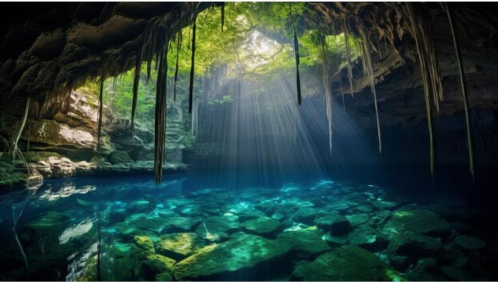 Cenotes hogar de los Aluxes