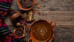 Mole poblano y chocolate